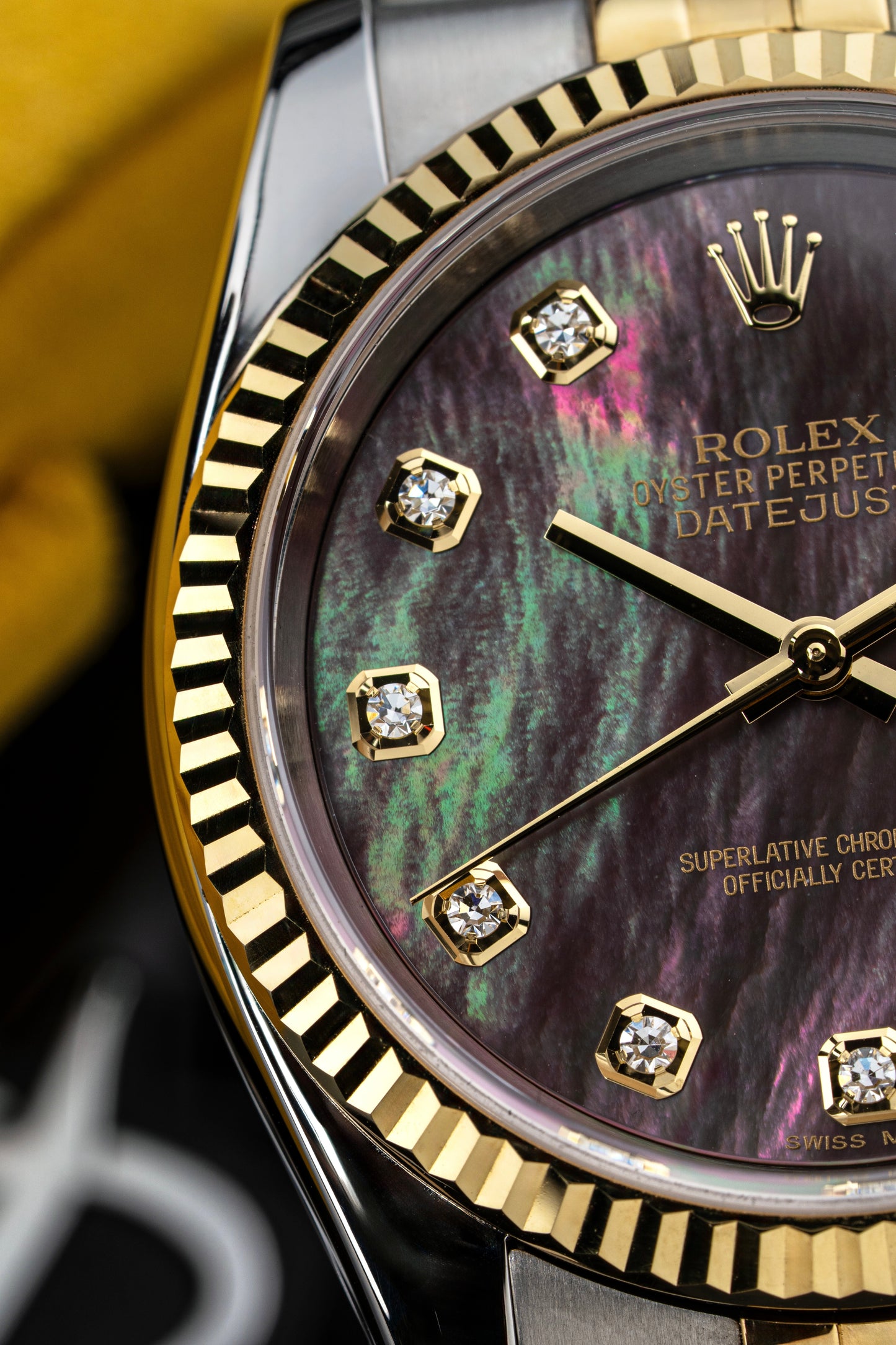 Rolex Datejust 36mm Tahitian Mother Of Pearl - Ref. 116233