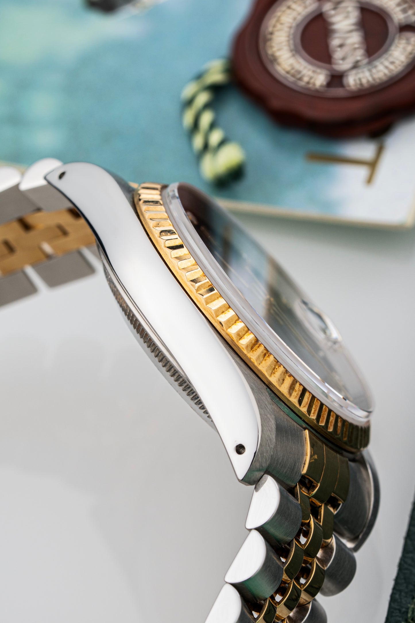 Rolex Datejust 36mm Blue Vignette - Ref. 16233