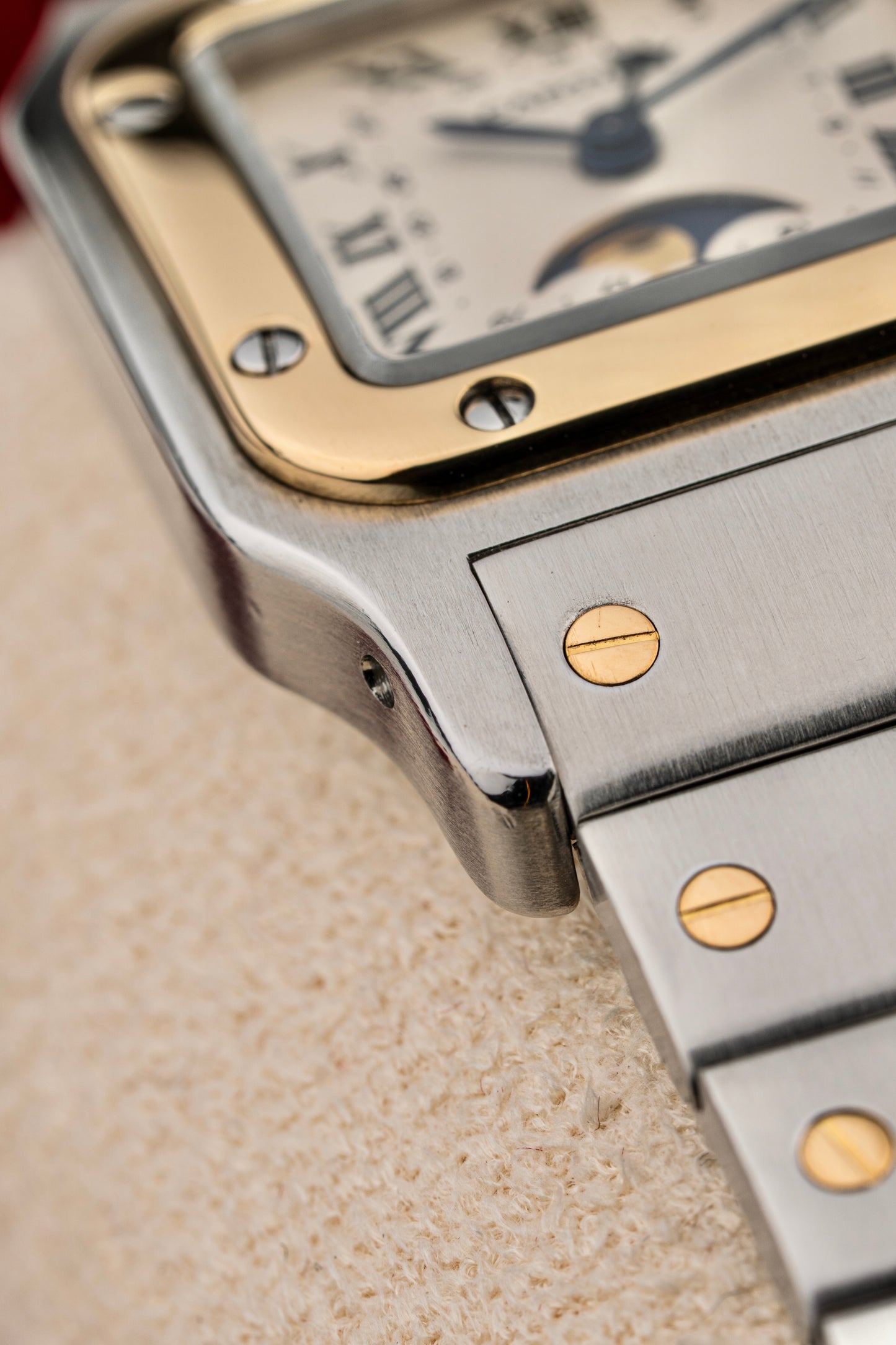 Cartier Santos Galbée Moonphase 24mm - Ref. 119902