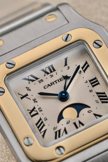 Cartier Santos Galbée Moonphase 24mm - Ref. 119902