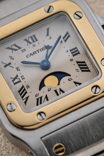 Cartier Santos Galbée Moonphase 24mm - Ref. 119902