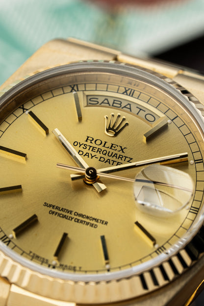 Rolex Day-Date Oysterquartz 36mm - Ref. 19018