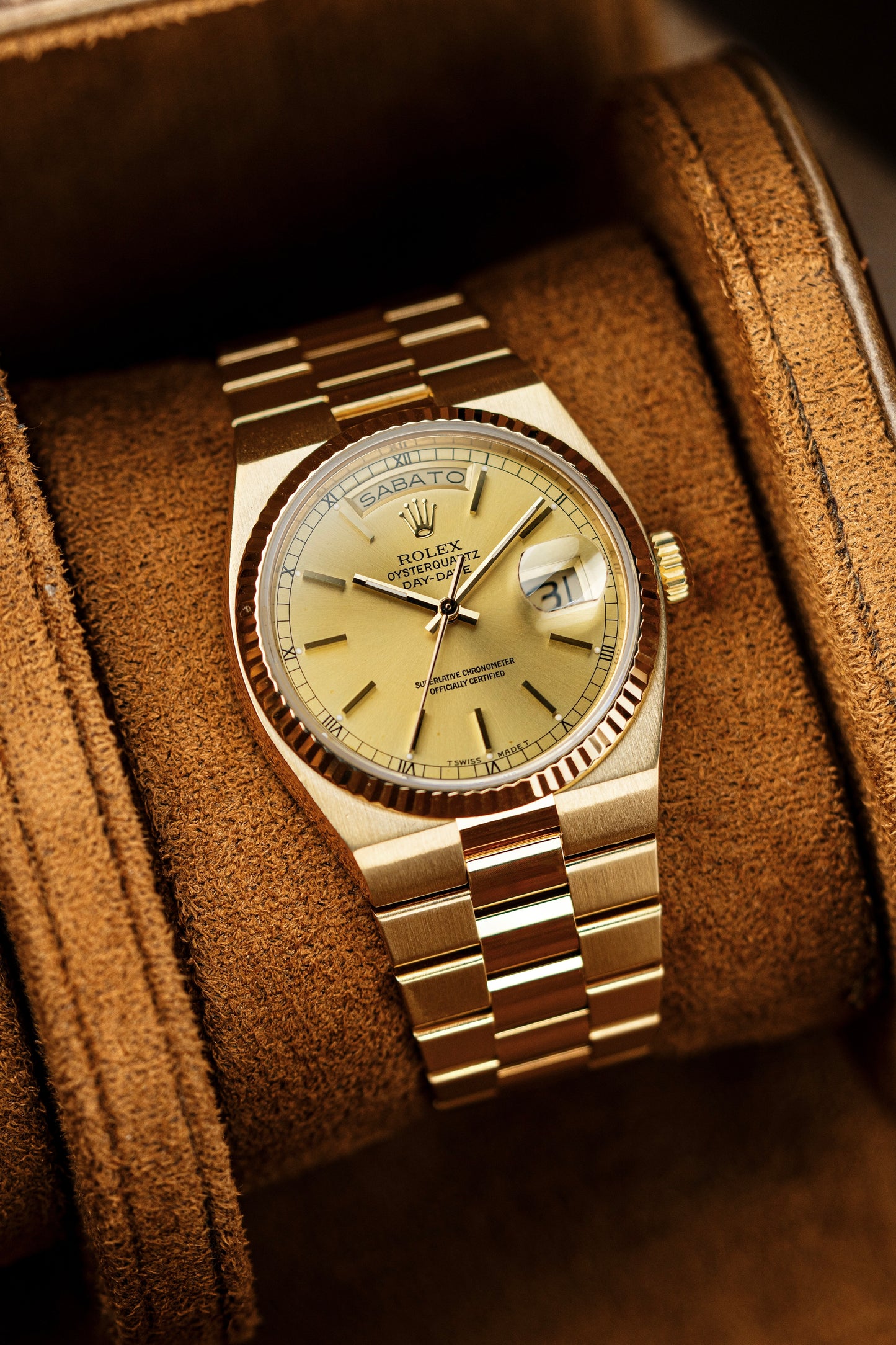 Rolex Day-Date Oysterquartz 36mm - Ref. 19018