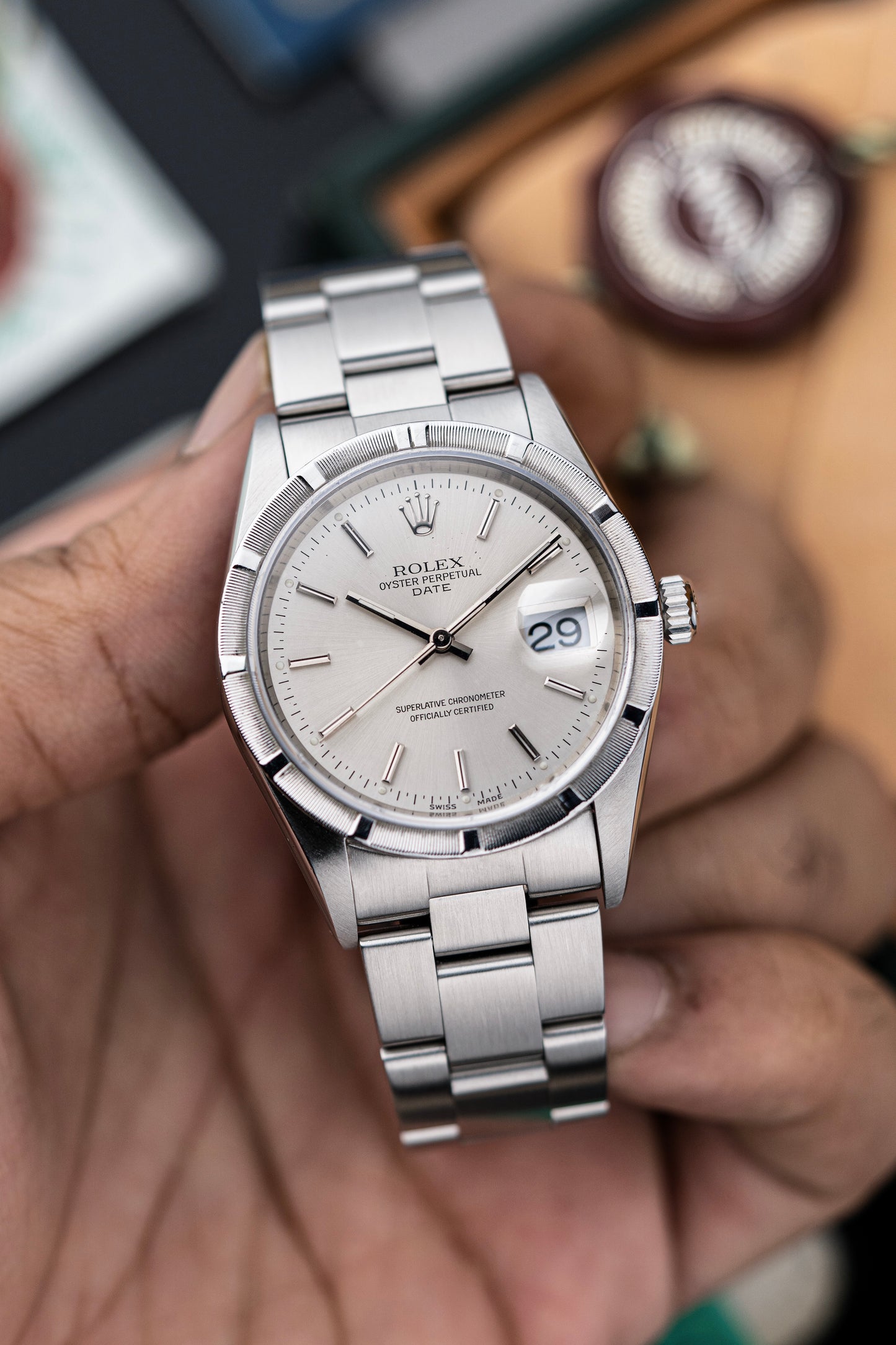 Rolex Oyster Perpetual Date 34mm - Ref. 15210