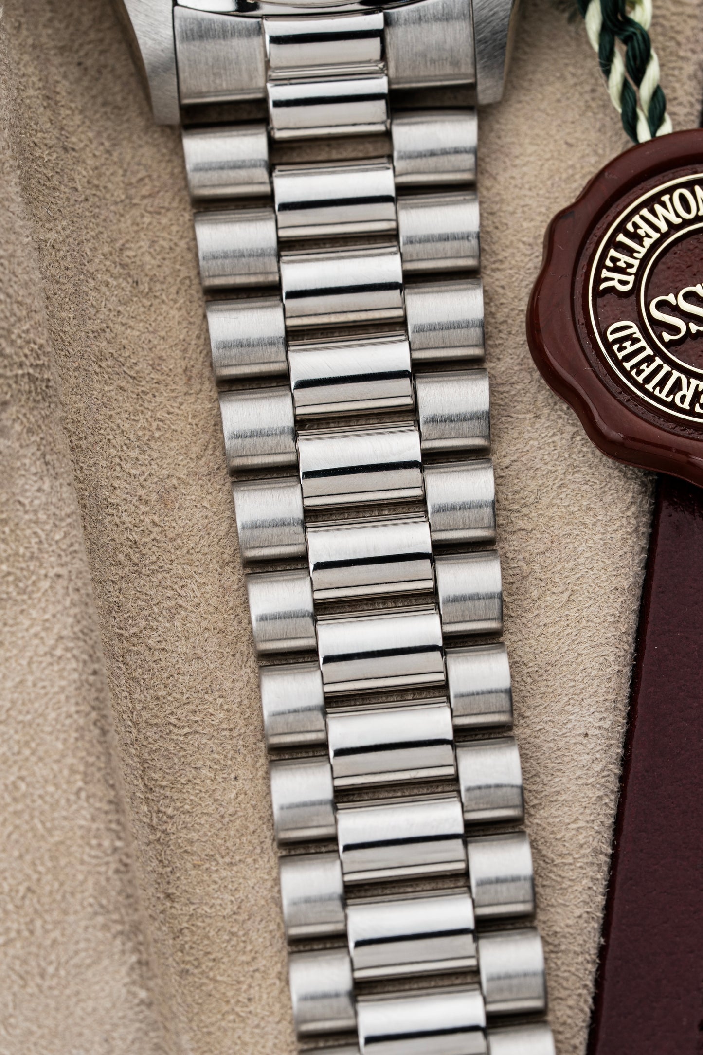 Rolex Day-Date 36mm Platinum Ice-Blue - Ref. 18206